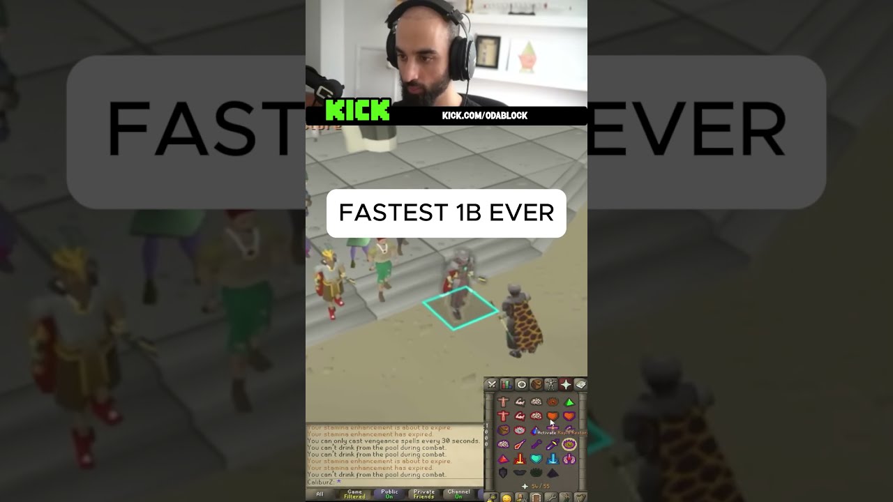 Fast KO 1b profit #kick #osrs #PK #oda #odablock