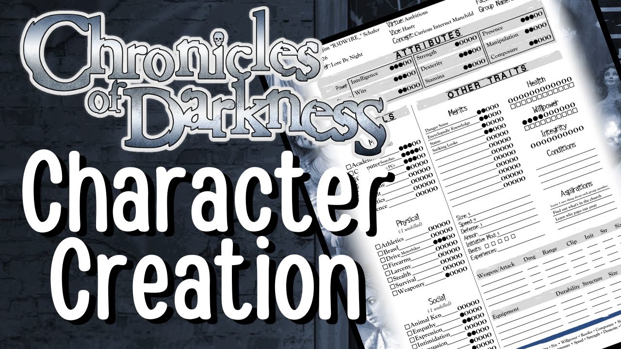 Episode 157: Chronicles of Darkness Character Creation Guide