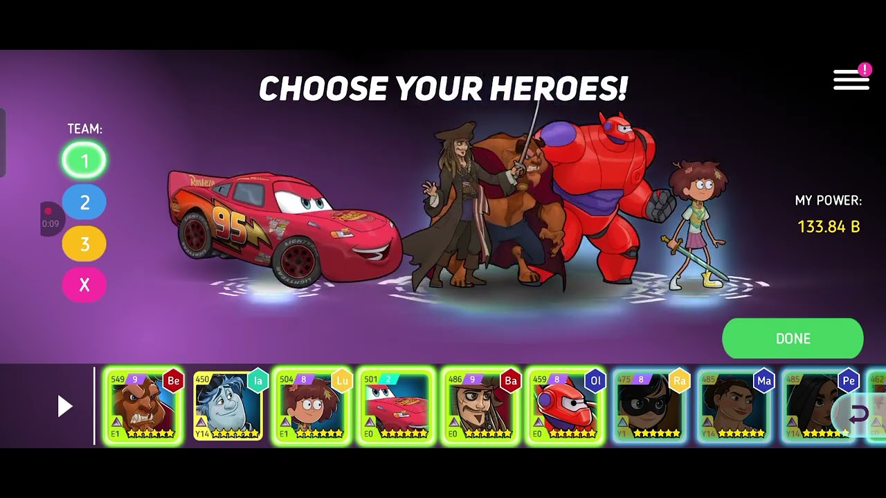 Disney Heroes Battle Mode 167 Герої Дісней Боевой Режим 