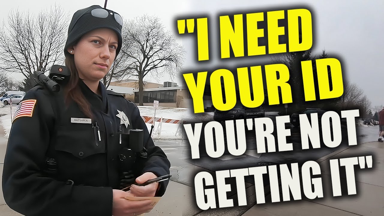 Tyrant Cops Lose Control After Failing to Get ID &mdash; Harassment Caught on Camera