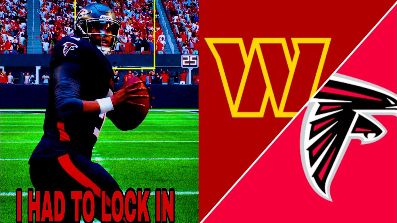 I COULDN'T ALLOW JAYDEN DANIELS TO BEAT ME! | COMMANDERS VS FALCONS | MADDEN 26 FRANCHISE MODE 