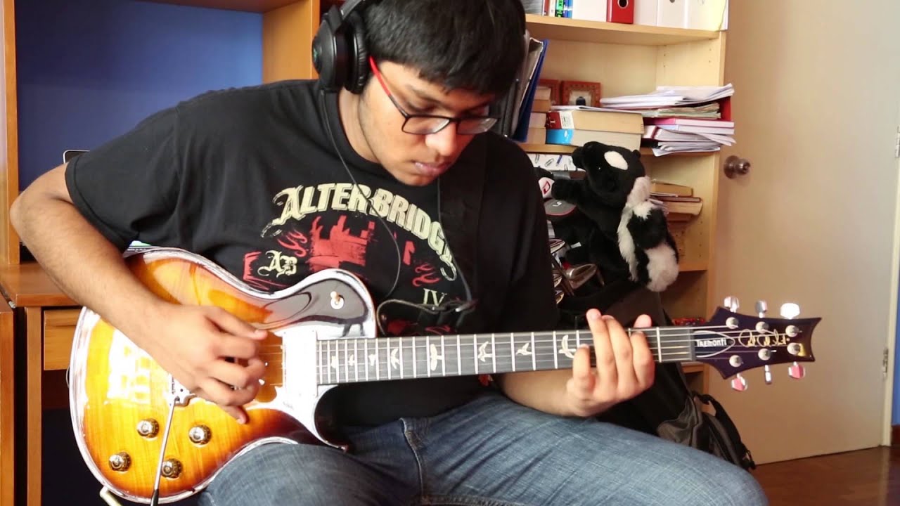 Wayward One (Guitar Cover) - Alter Bridge (with solo)