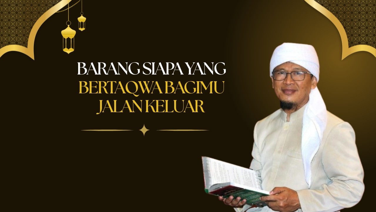 aa gym official | Barang siapa yang bertaqwa bagimu jalan keluar