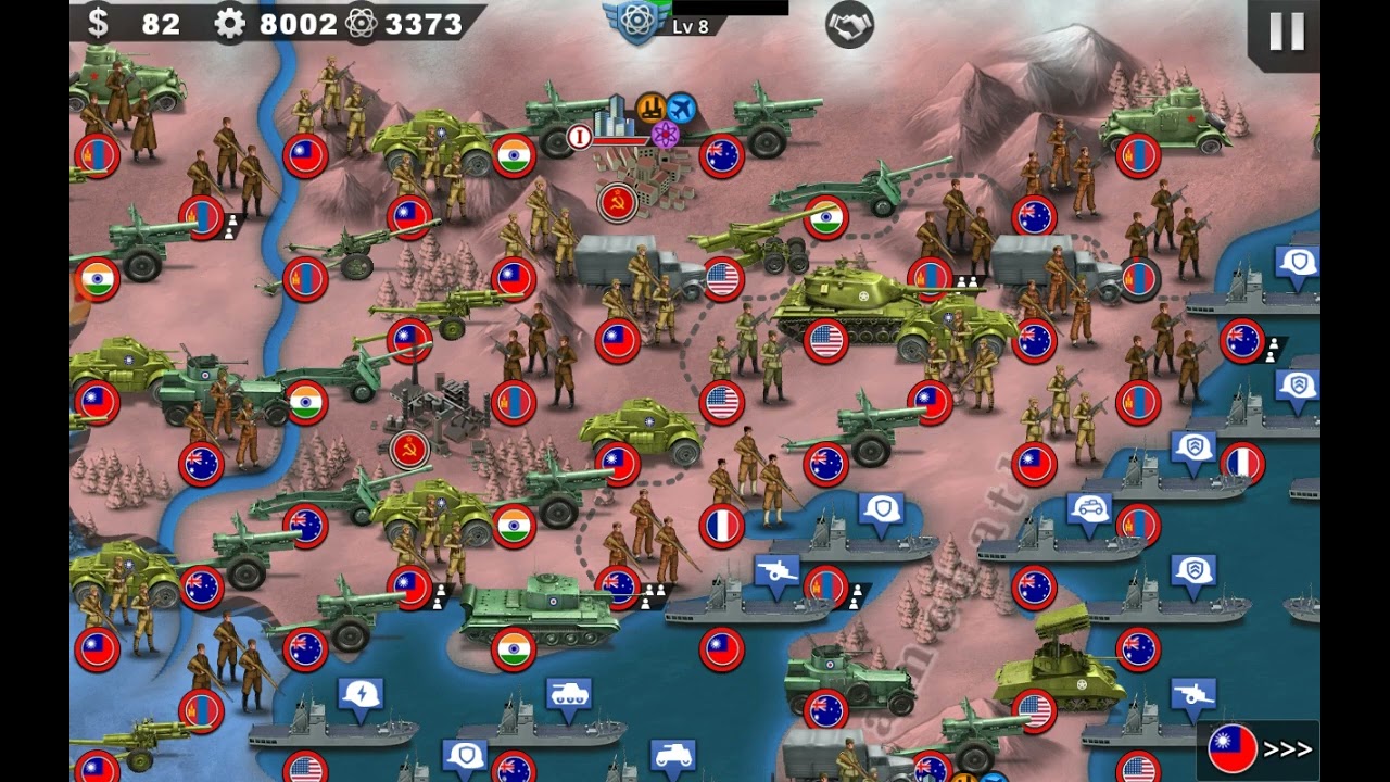 تختيم لعبة world conqueror 4 الحلقة 14