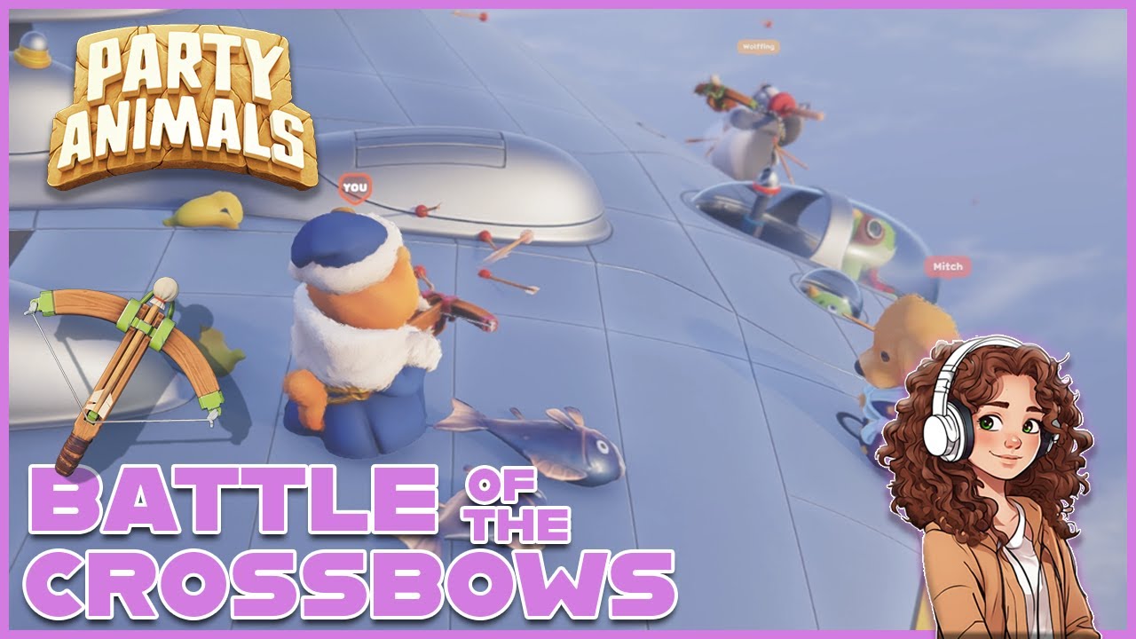 Battle of the Crossbows | Party Animals Compilation
