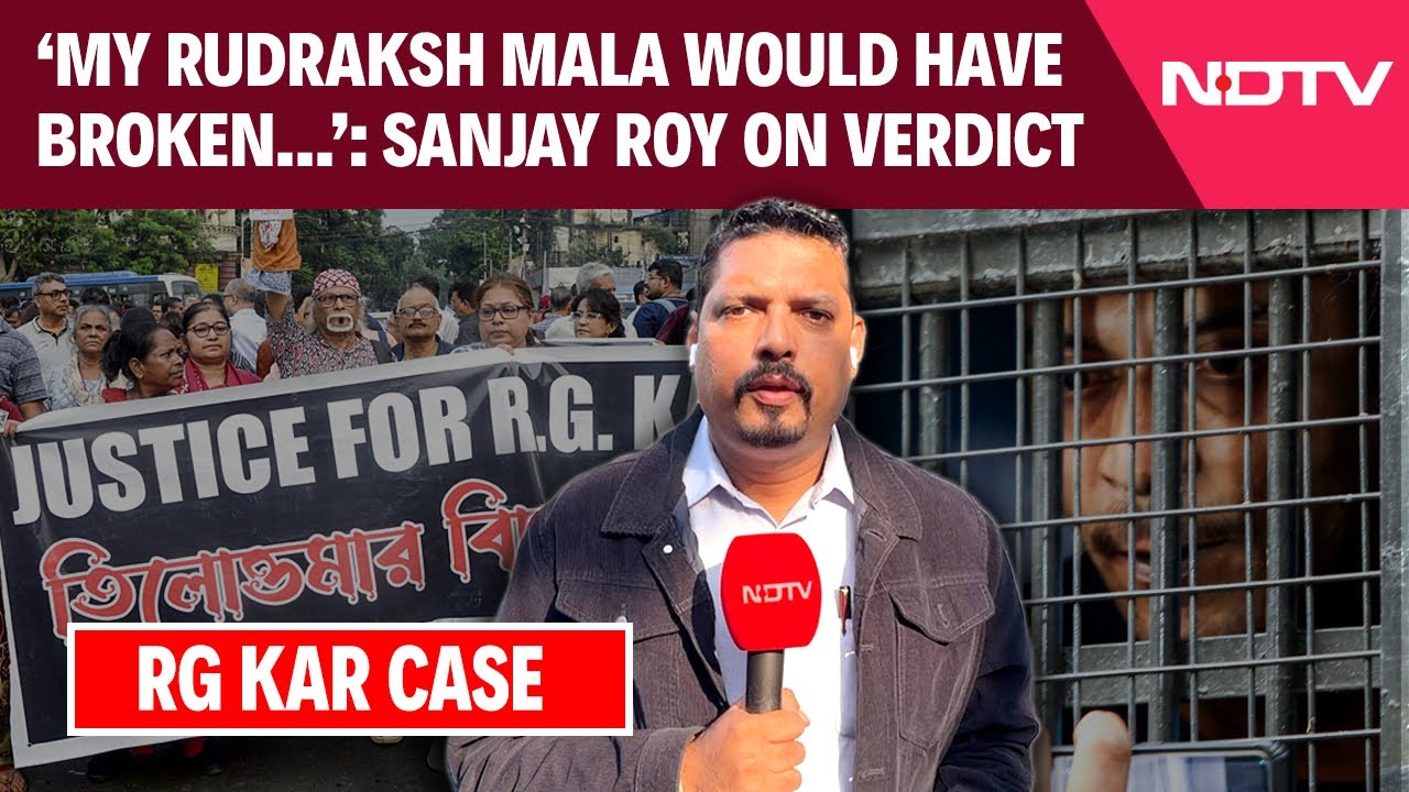 Kolkata Doctor News | 'My Rudraksh Would Break If I Was Guilty': Convict Sanjay Roy Claims Foulplay