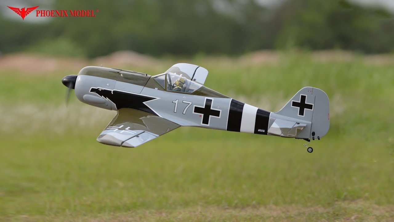 FOCKE WULF 55'' W/Electric Retract Size .46-.55 ARF V2 - PH182