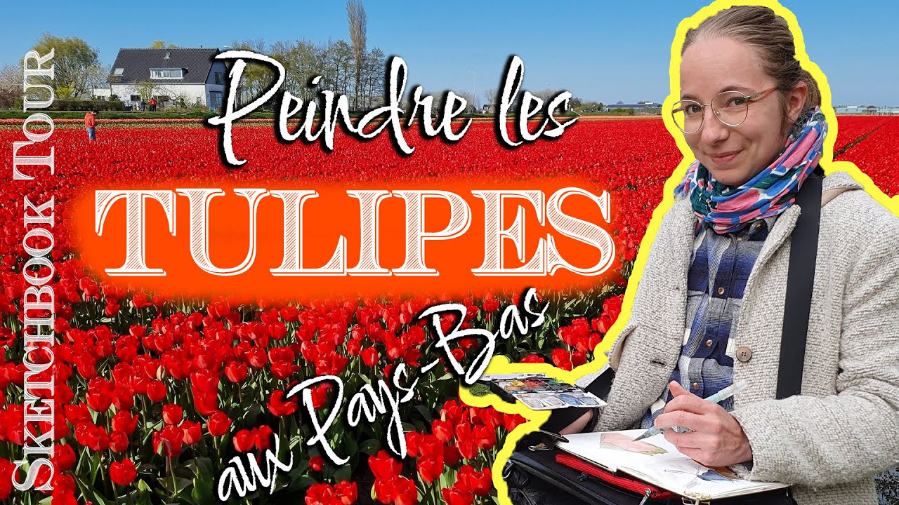 Aquarelle et Gouache : Voyage vers les Pays-Bas, le Sketchbook Tour !