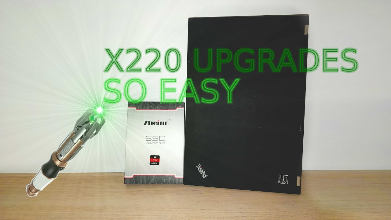 Easy Thinkpad X220 Upgrade - mSATA SSD install