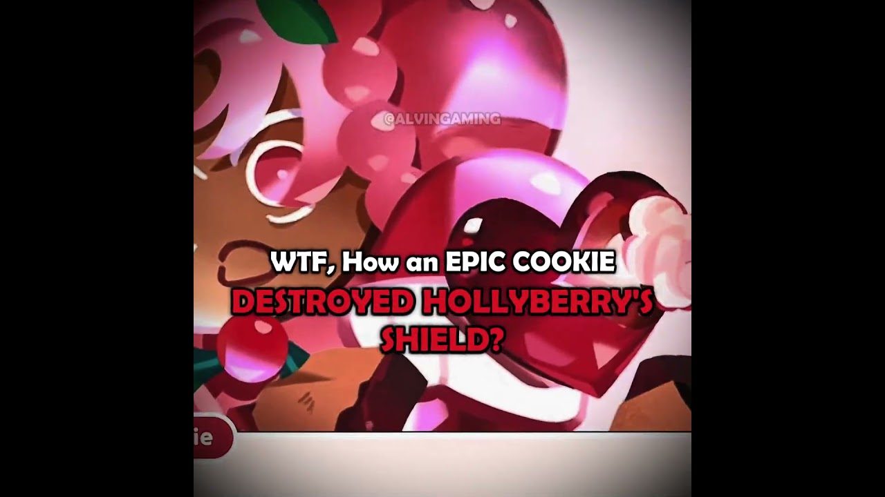 how an epic cookie destroyed hollyberry's shield??? #cookierunkingdom