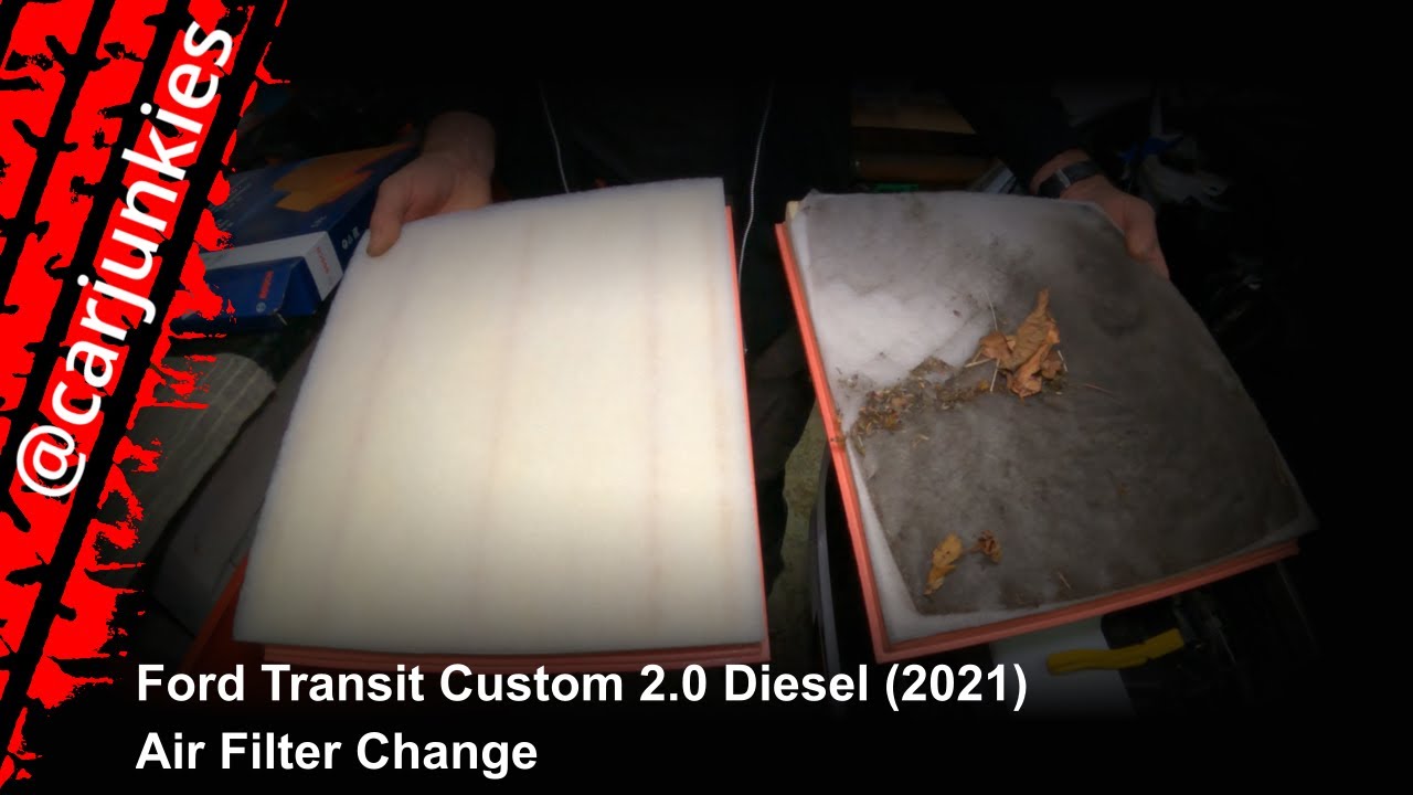 Ford Transit Custom 2.0 Diesel (2021) - Air Filter Change