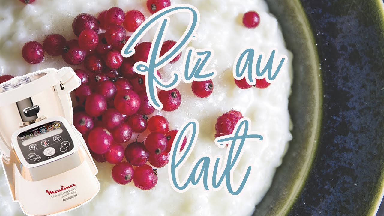 Recettes Companion — RIZ AU LAIT