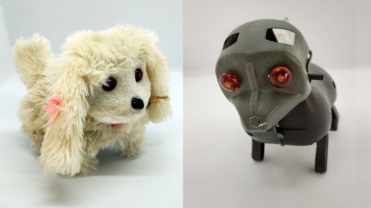 Conserto Cachorro de brinquedo que anda e late