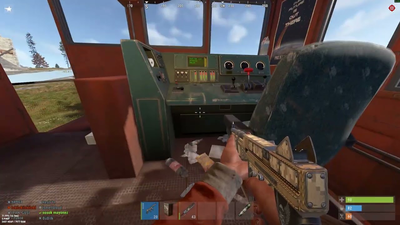 Нарезка №7 в РАСТ/RUST