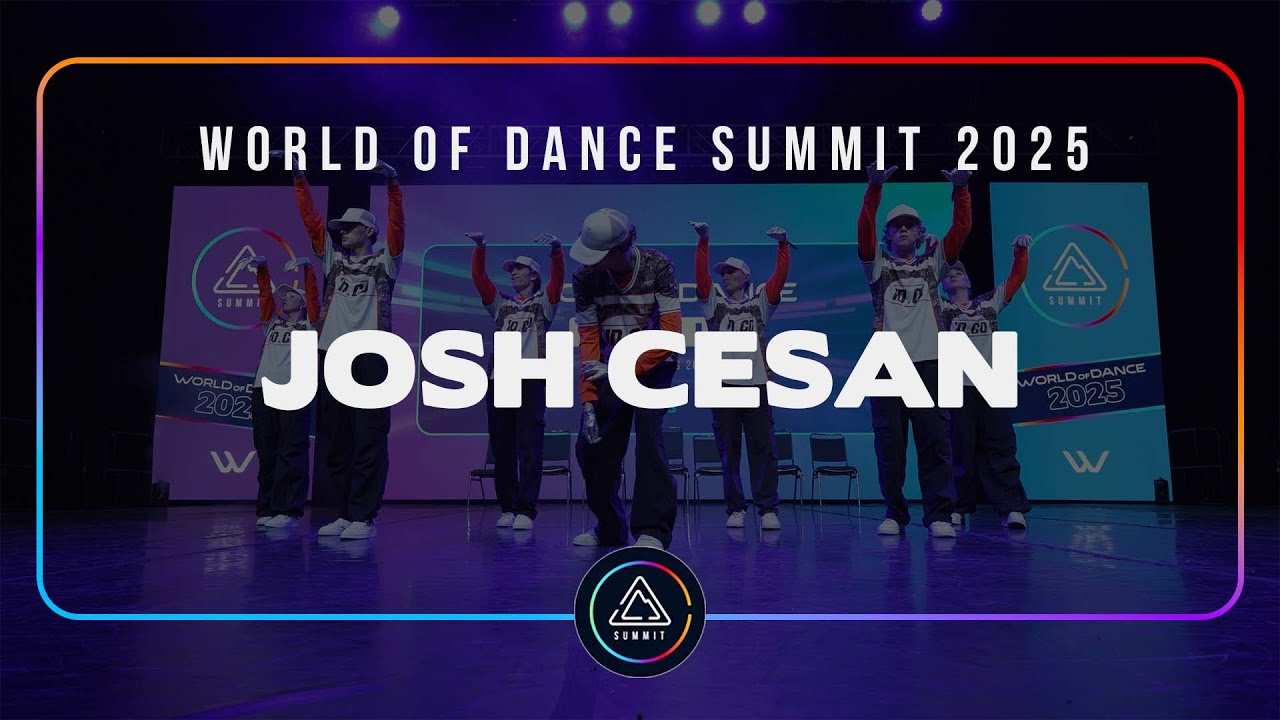 JOSH CESAN | FRONT ROW | World of Dance Summit 2025 | #WODSUMMIT25