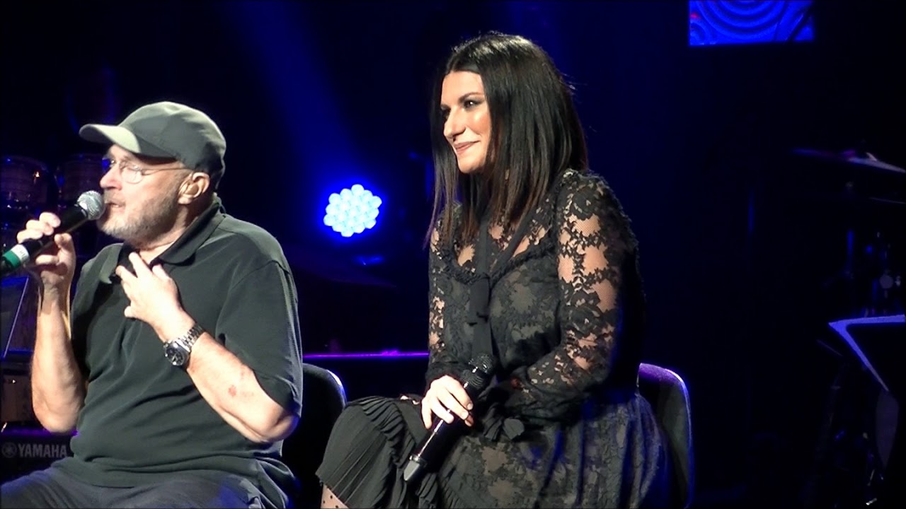 Phil Collins and Laura Pausini Live duet 