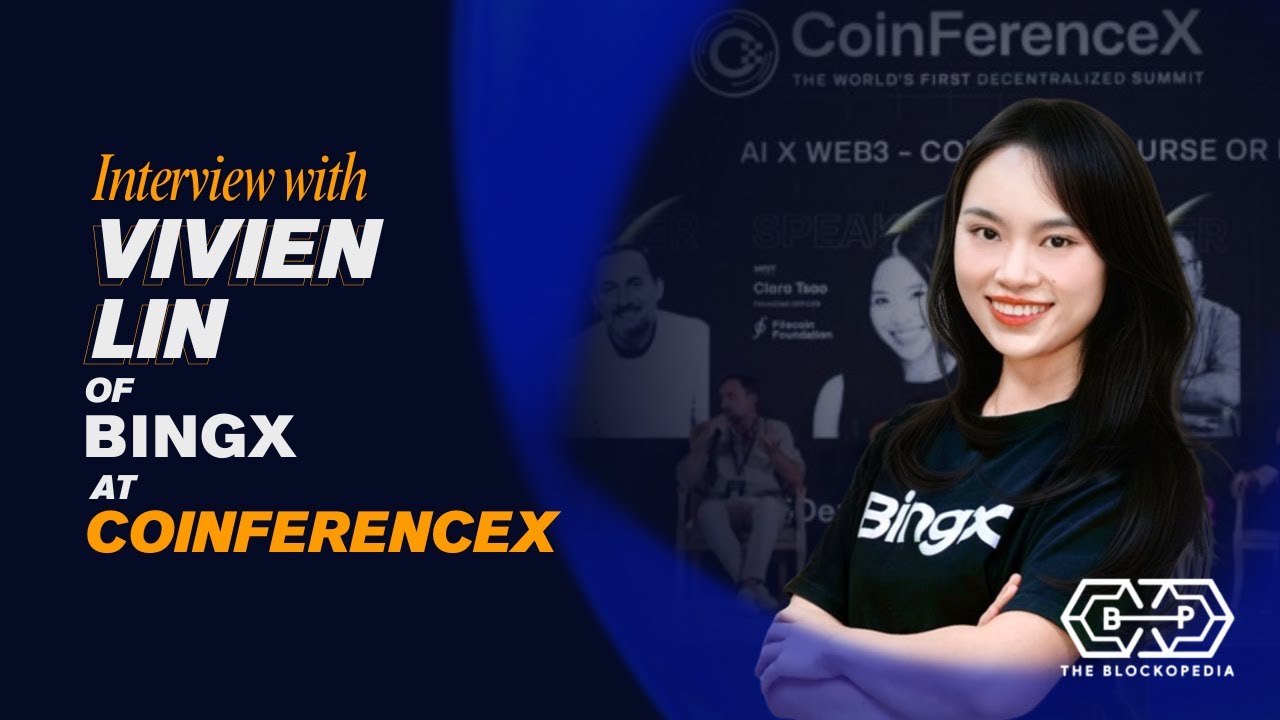Inside BingX with Vivien Lin | Coinference X 2025 Highlights