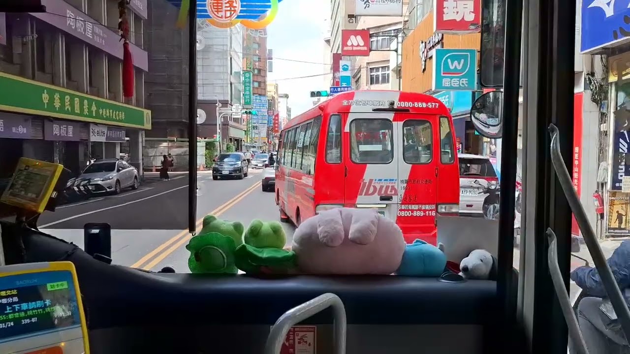 亞通客運 5653路線 339-U7 中壢北站-›中壢分局 前方展望 