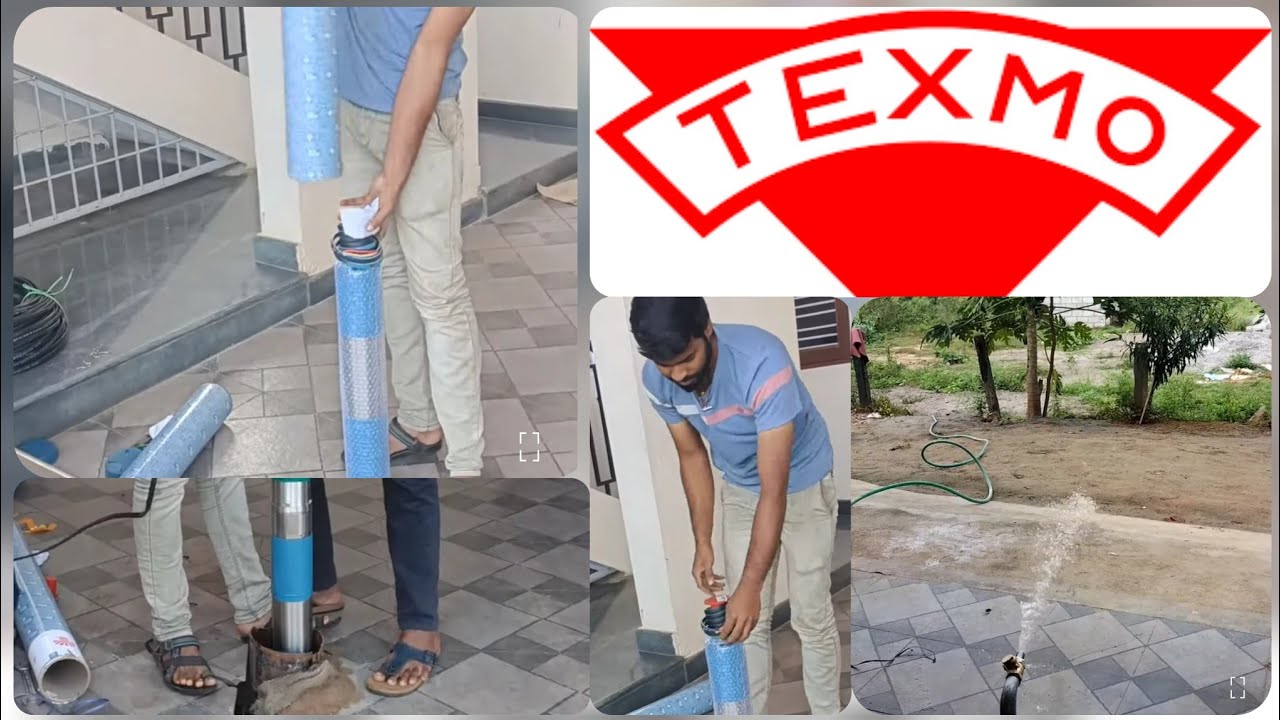 borewell pump installation 2HP 20Stage RPM 2800| Submersible pump installations ಕನ್ನಡ
