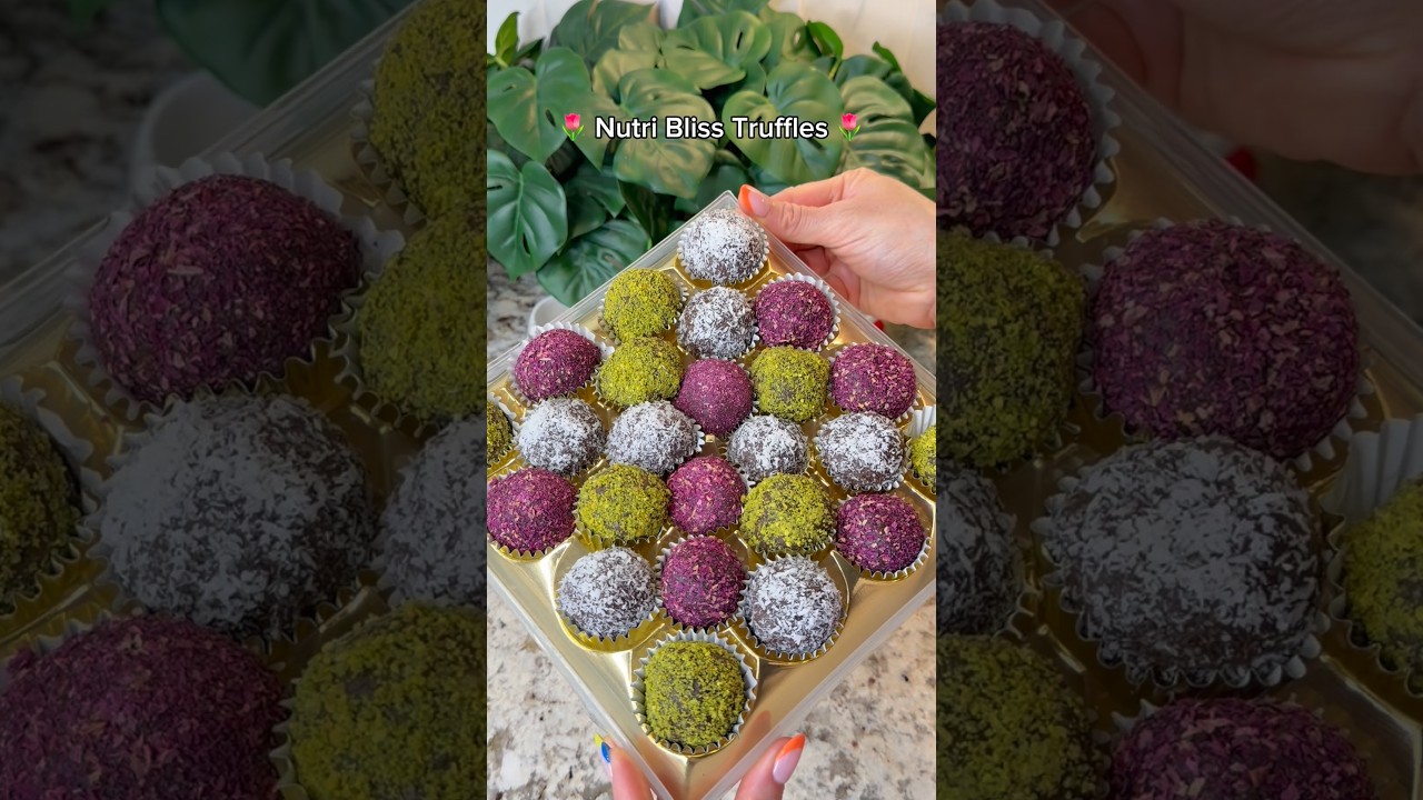 Nutri Bliss Truffles | Nourishing Healthy Nuts & Seeds Truffles🌷