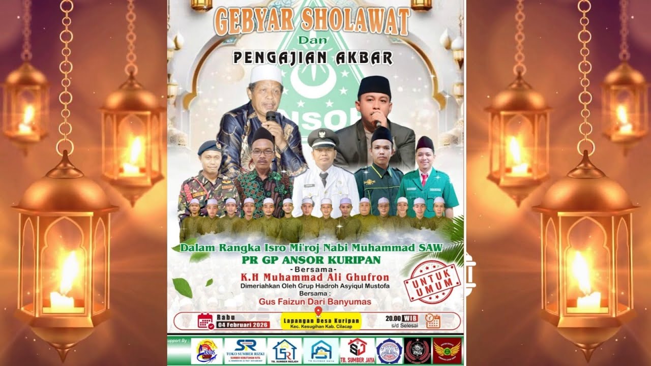KURIPAN BERSHOLAWAT BERSAMA GUS FAIZUN & NGAJI BERSAMA KH. M. ALI GUFRON || 4 FEBRUARI 2026