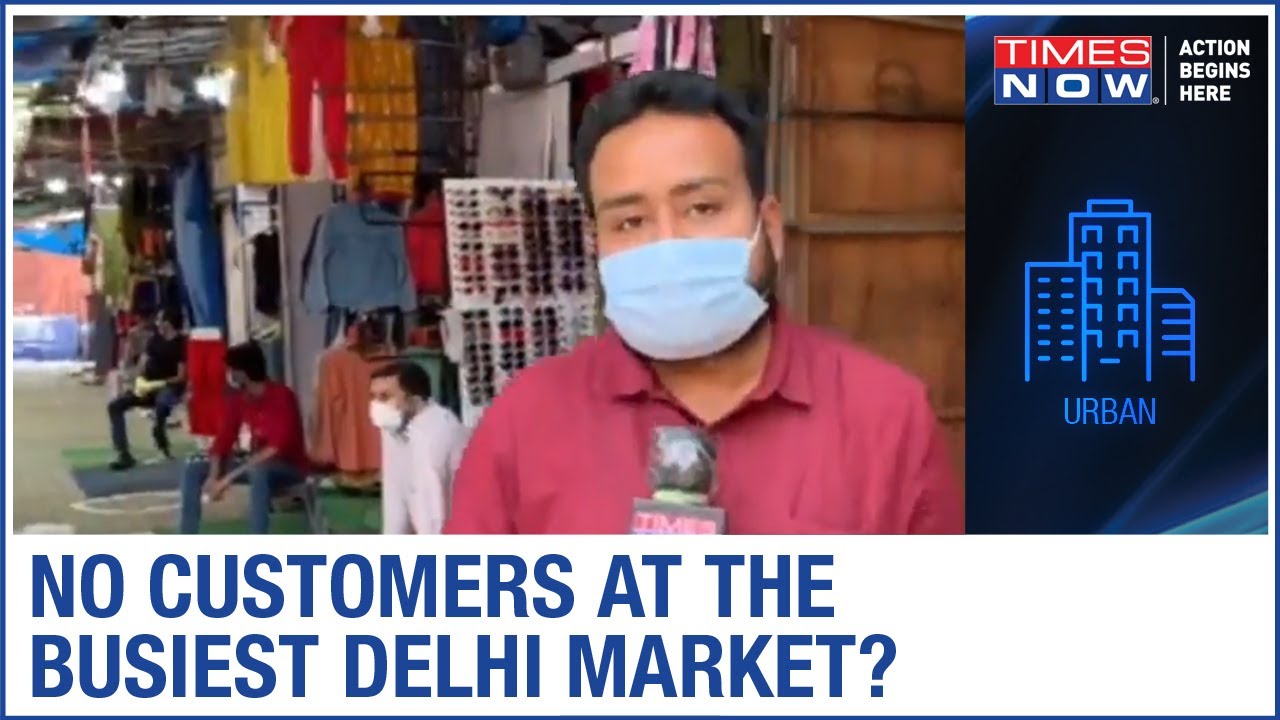 Delhi's Sarojini Nagar market lies deserted even after undertaking social distancing measures