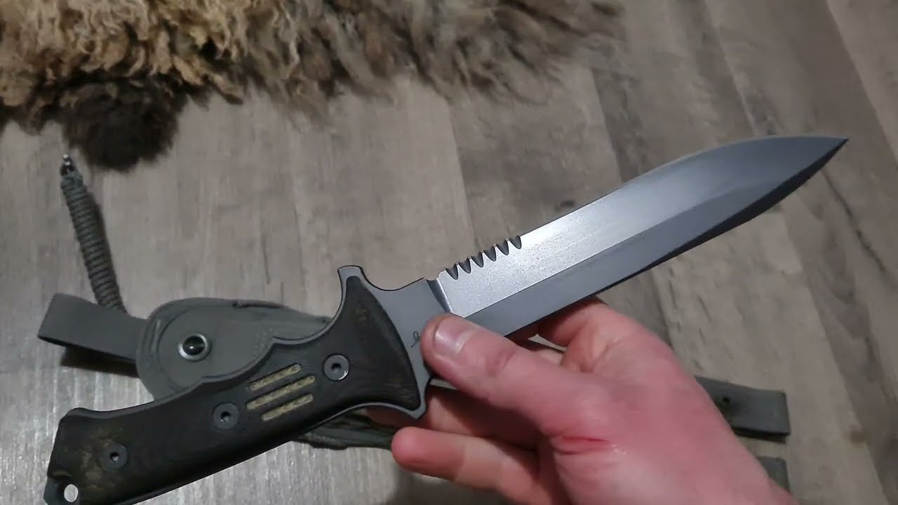 Chris Reeve Green beret 7 - S35Vn/Micarta
