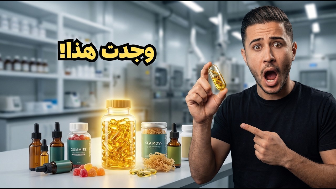 جولة داخل مصنع المكملات الغذائية في الصين... واكتشفت منتجات مربحة جدًا!