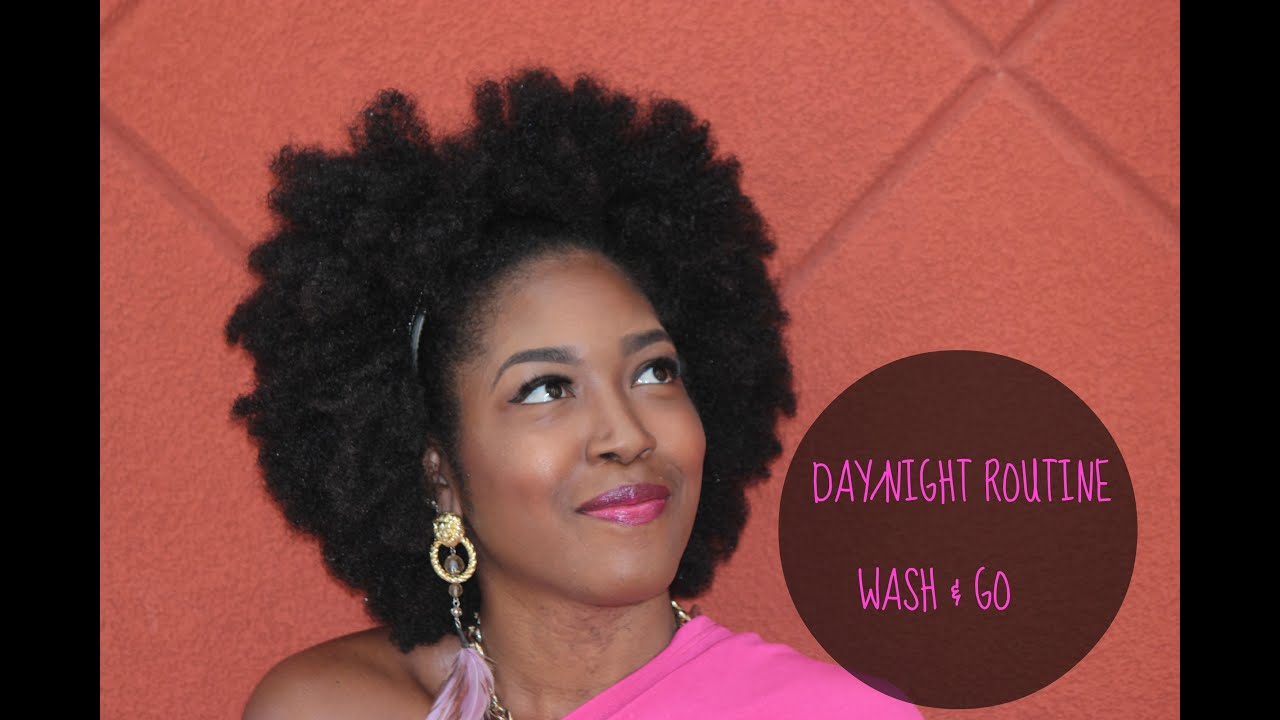 Wash & Go Day/Night Routine & How To Eliminate Single Strand Knots