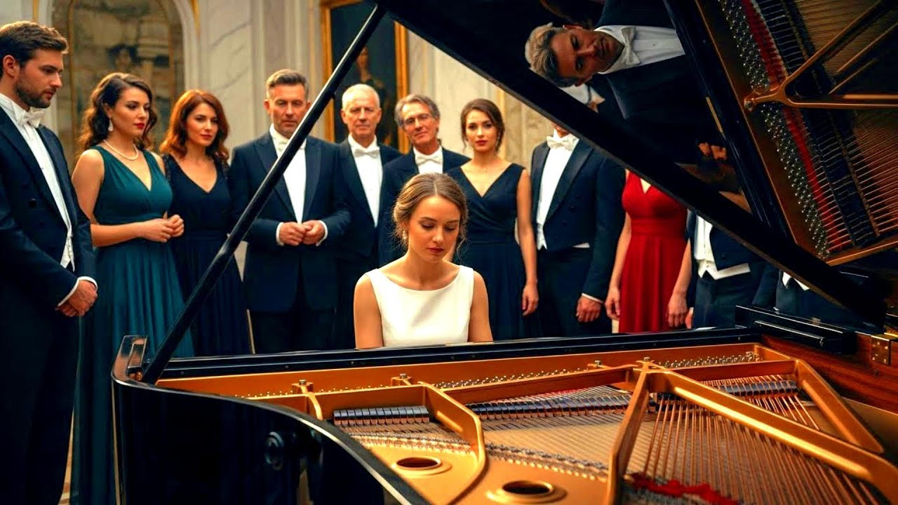 Millionaire Tried to Humiliate Waitress at His Party—Her Piano Performance Left Everyone Speechless!