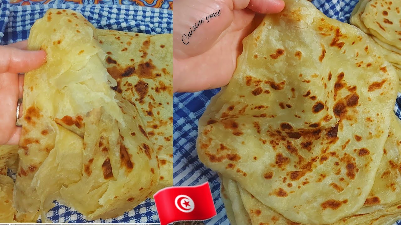ملاوي بالحليب خفيف مورق من غير عجن وصفة إكسبريس تحضر في نصف ساعة من اسهل ما تحضرو ومن ابن ما تاكلو