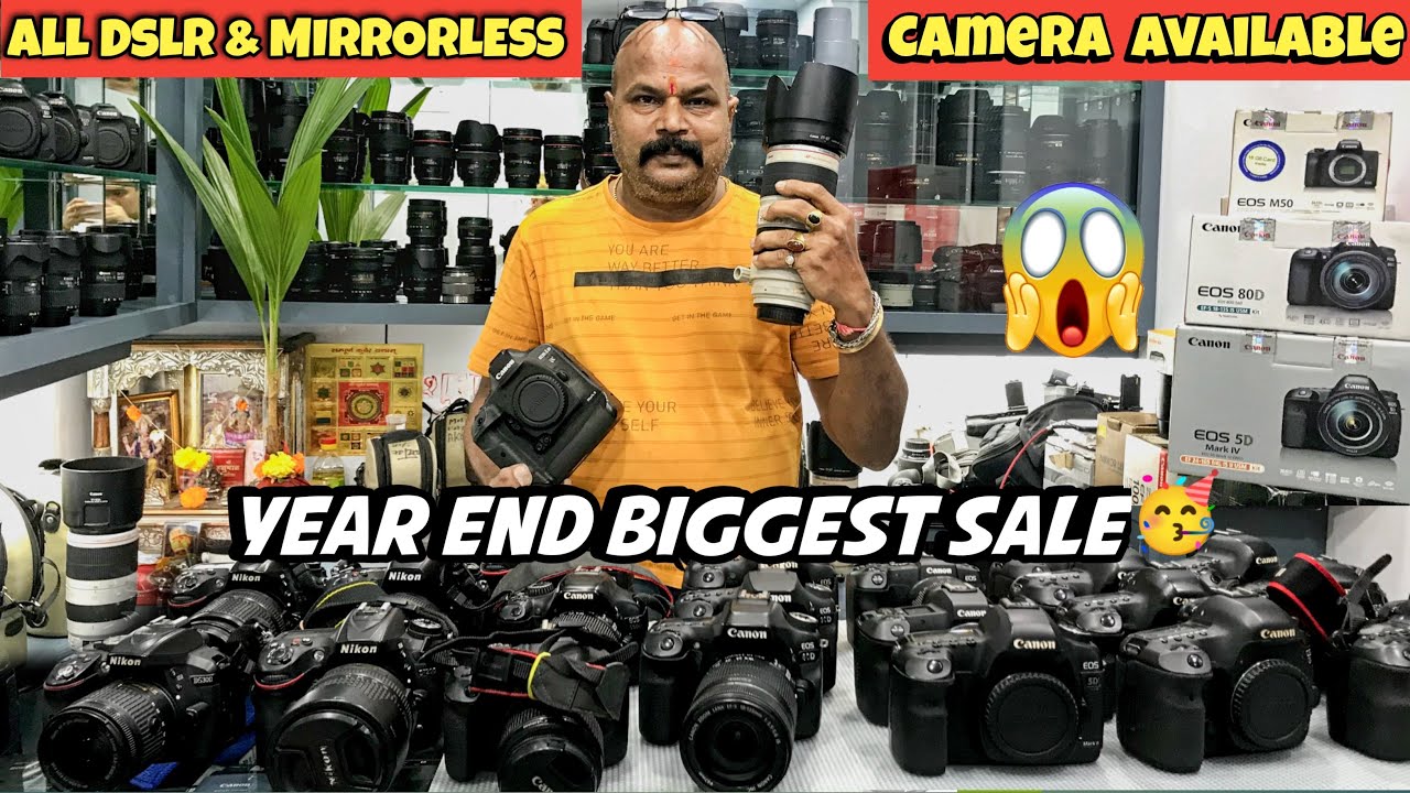 Canon 6d सिर्फ़ 10000 ₹ || Canon M50,200D,80D,90D,R3,R10,R6 || Nikon D850,D750,D7500,Z7,Z50,Z9,D7200