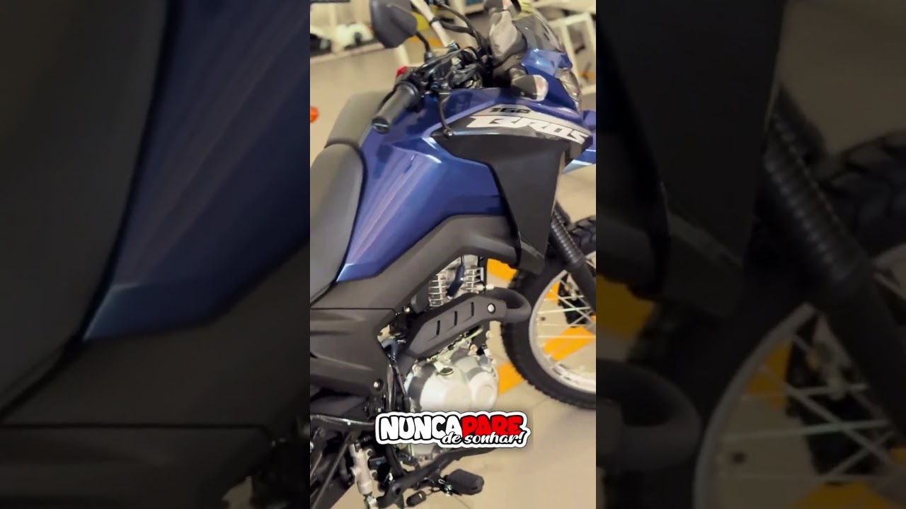 BROS 160 2026 AZUL LAN&Ccedil;AMENTO #bros160 #shorts #automobile #motos #honda #viral #2026 #lan&ccedil;amento