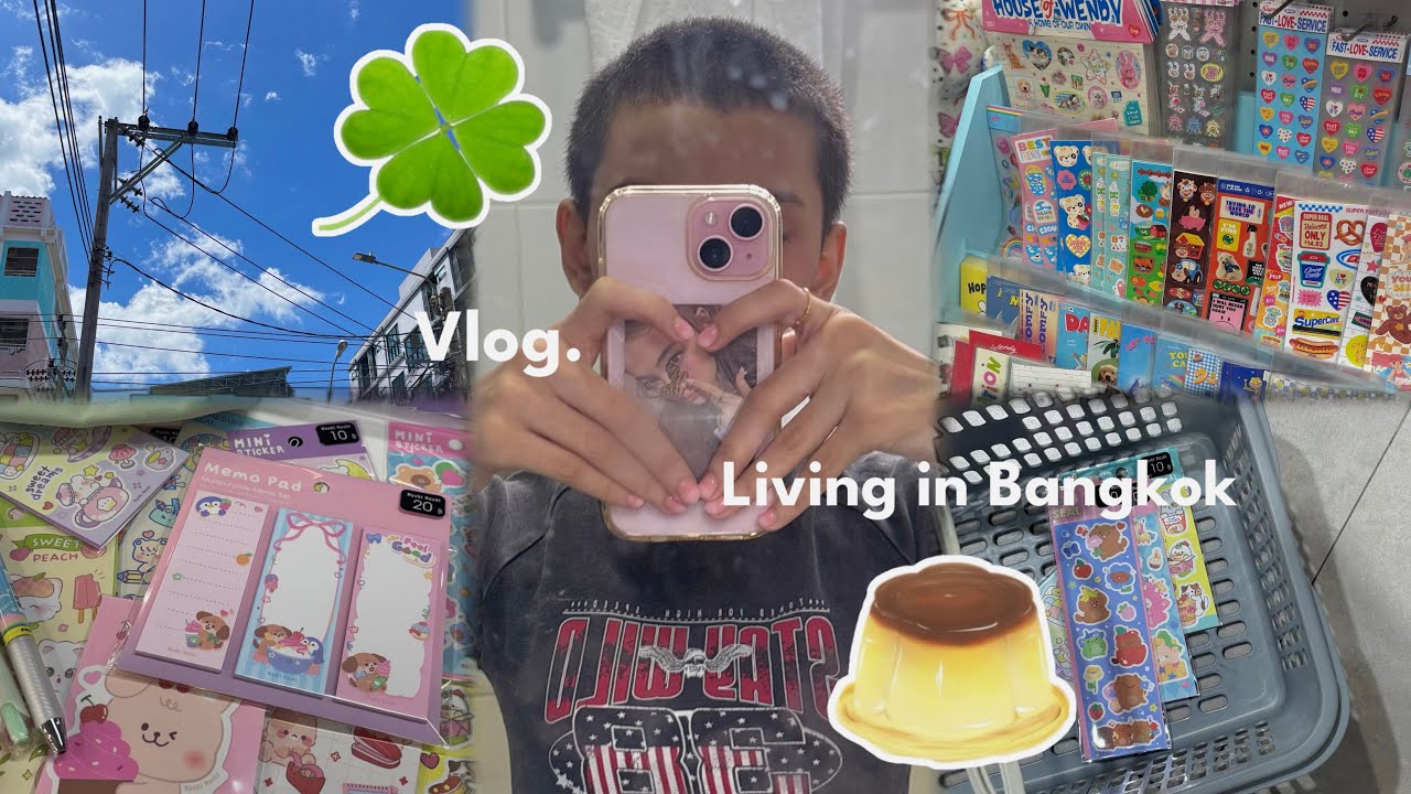 My daily life | Living in Bangkok vlog | Mall, outing, shopping, food, and more🧋🥯