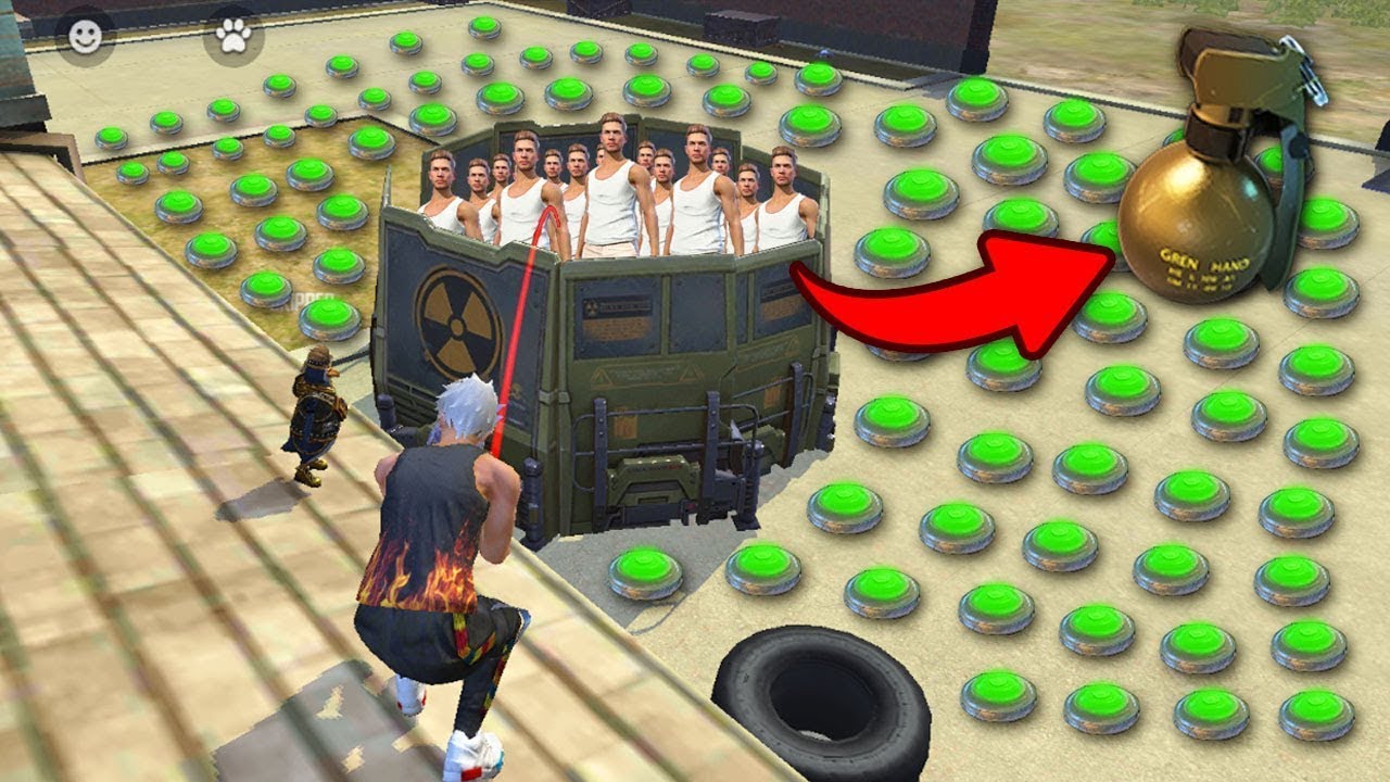 QUANTAS KILLS CONSIGO FAZER COM UMA GRANADA NO FREE FIRE ? 😂 *Brincadeiras free fire