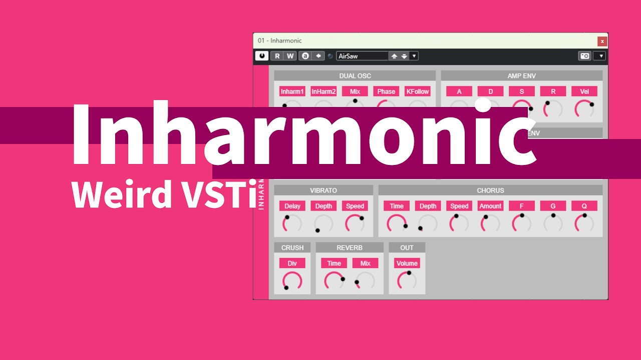 Inharmonic: VST3 Synth