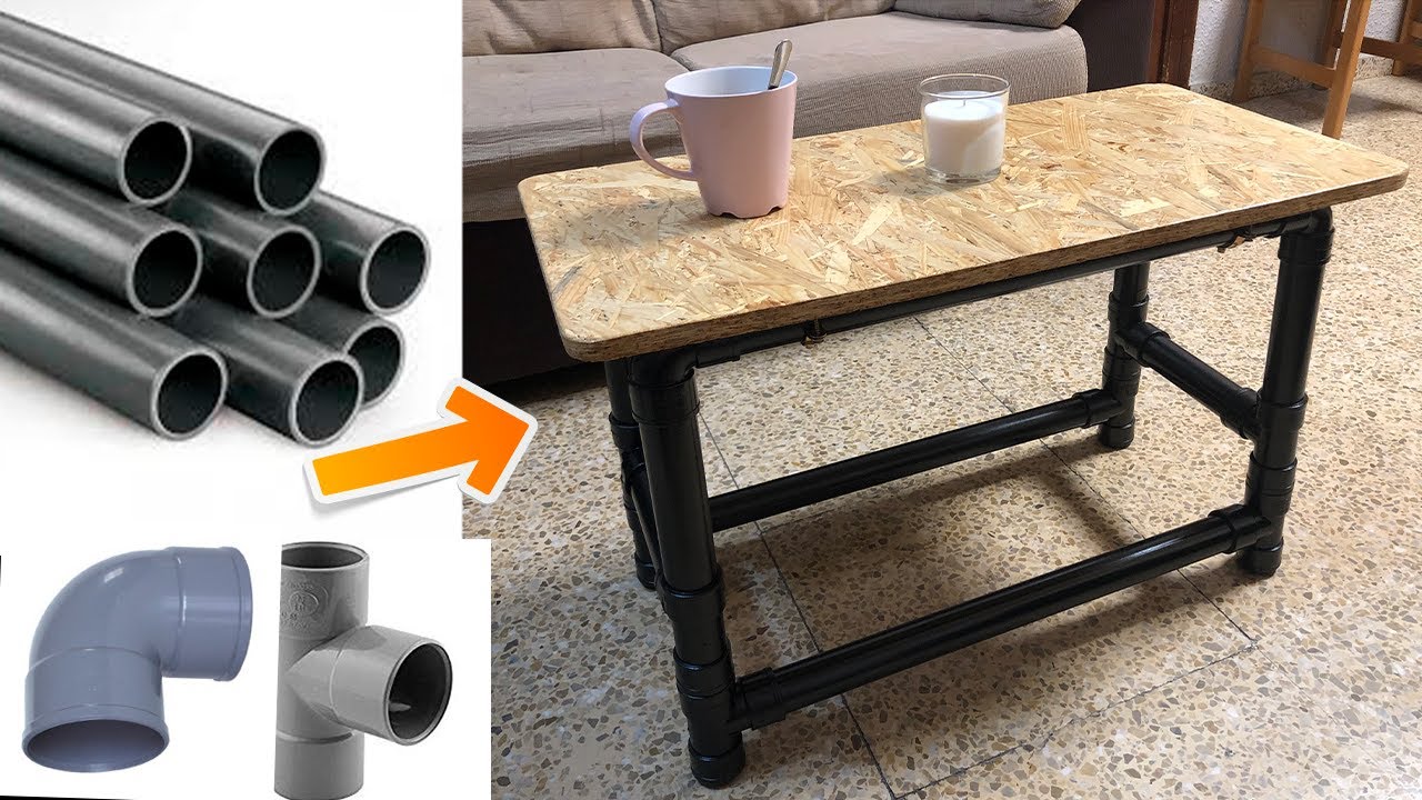 CREA ESTA MESA FÁCIL Y ECONÓMICA (PVC)