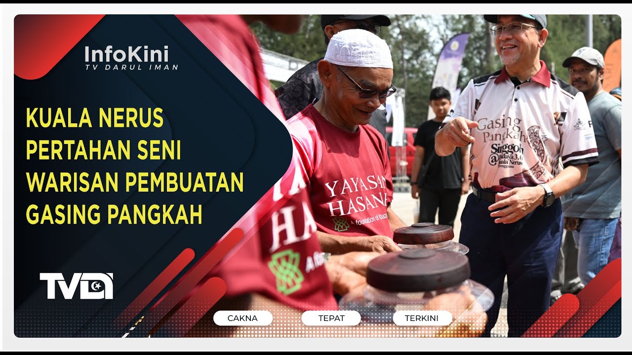 Kuala Nerus Pertahan Seni Warisan Pembuatan Gasing Pangkah