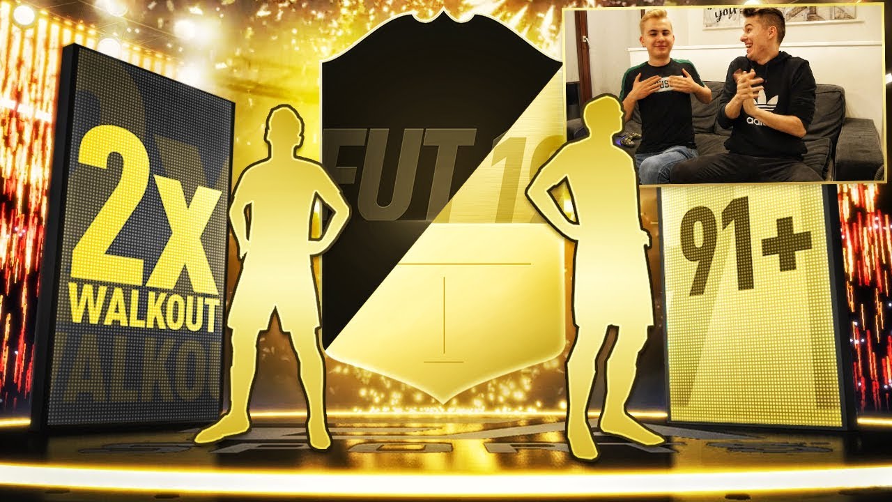 POTĘŻNY WALKOUT 91+ W WOJNIE NA PACZKI! ADRYAN VS DAVCZO | FIFA 19 ULTIMATE TEAM