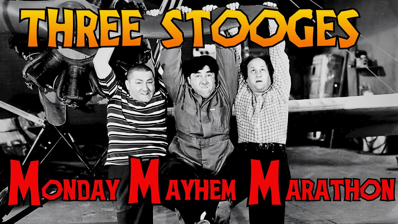 THREE STOOGES Marathon: Monday Mayhem!