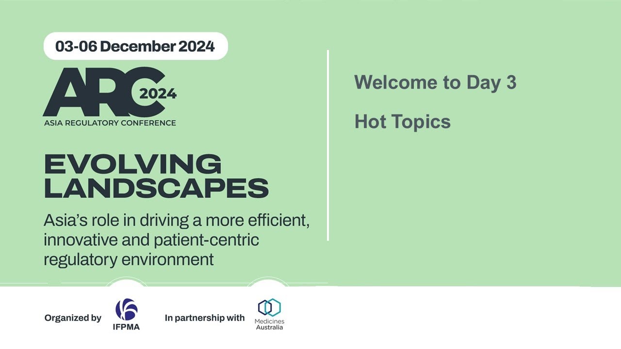 ARC 2024 - Day 3 - Hot Topics