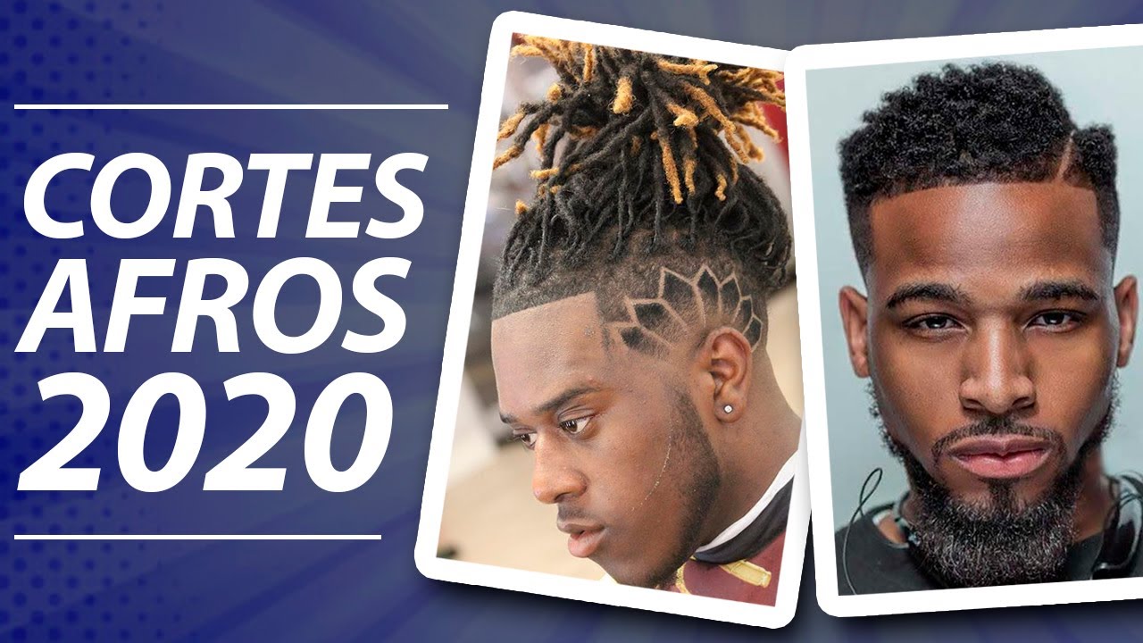 CABELO CRESPO MASCULINO: 26 ideias ANIMAIS de Cortes Afros pra 2020