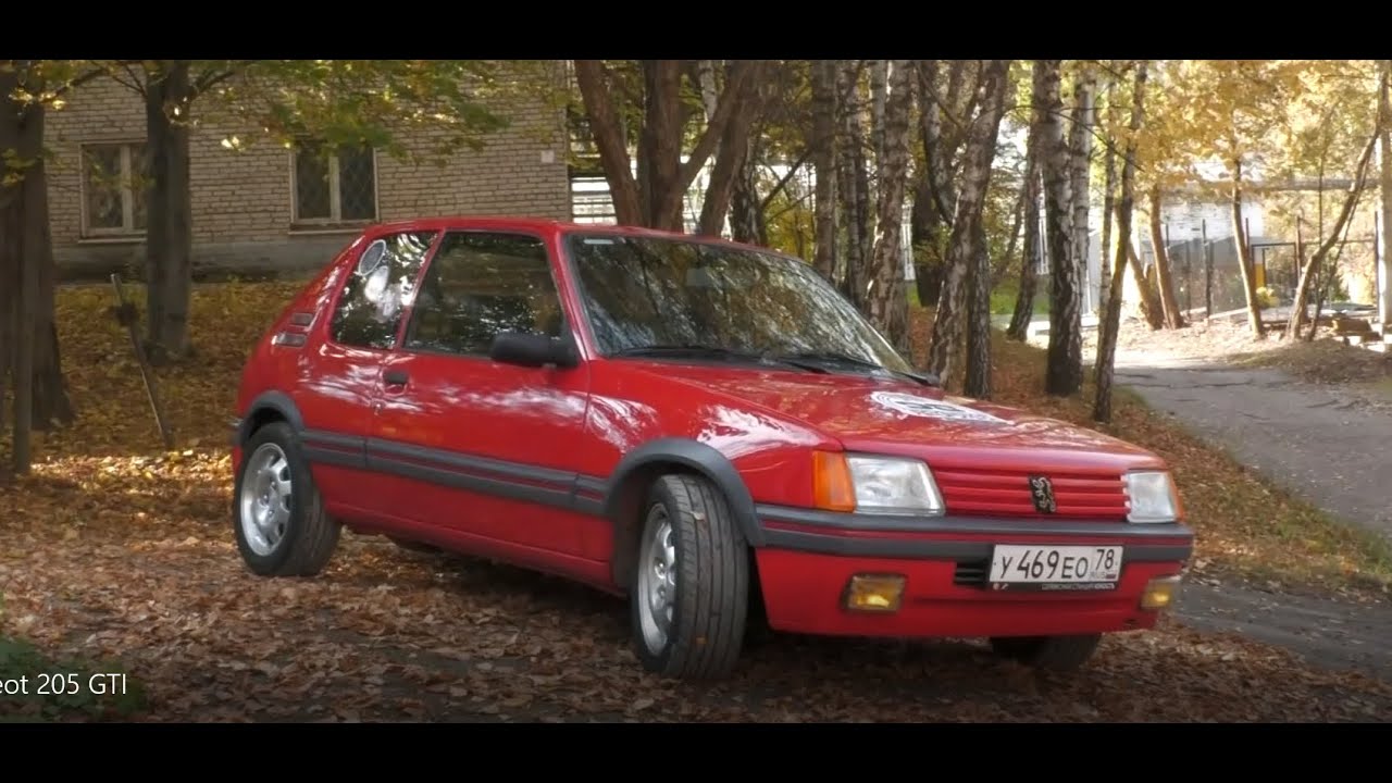 Peugeot 205 GTI.Видео обзор.Тест драйв.