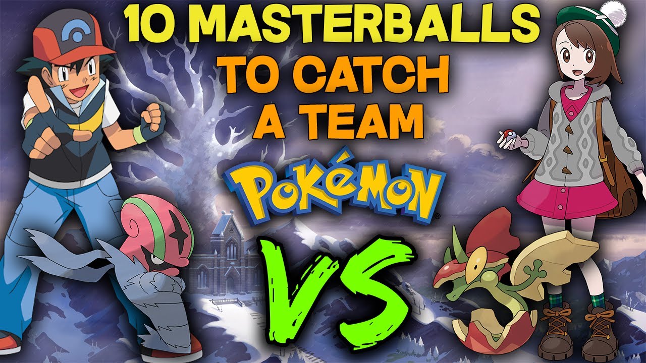 10 Masterballs To Catch RANDOM Pokémon. Then We FIGHT! Pokemon Sword