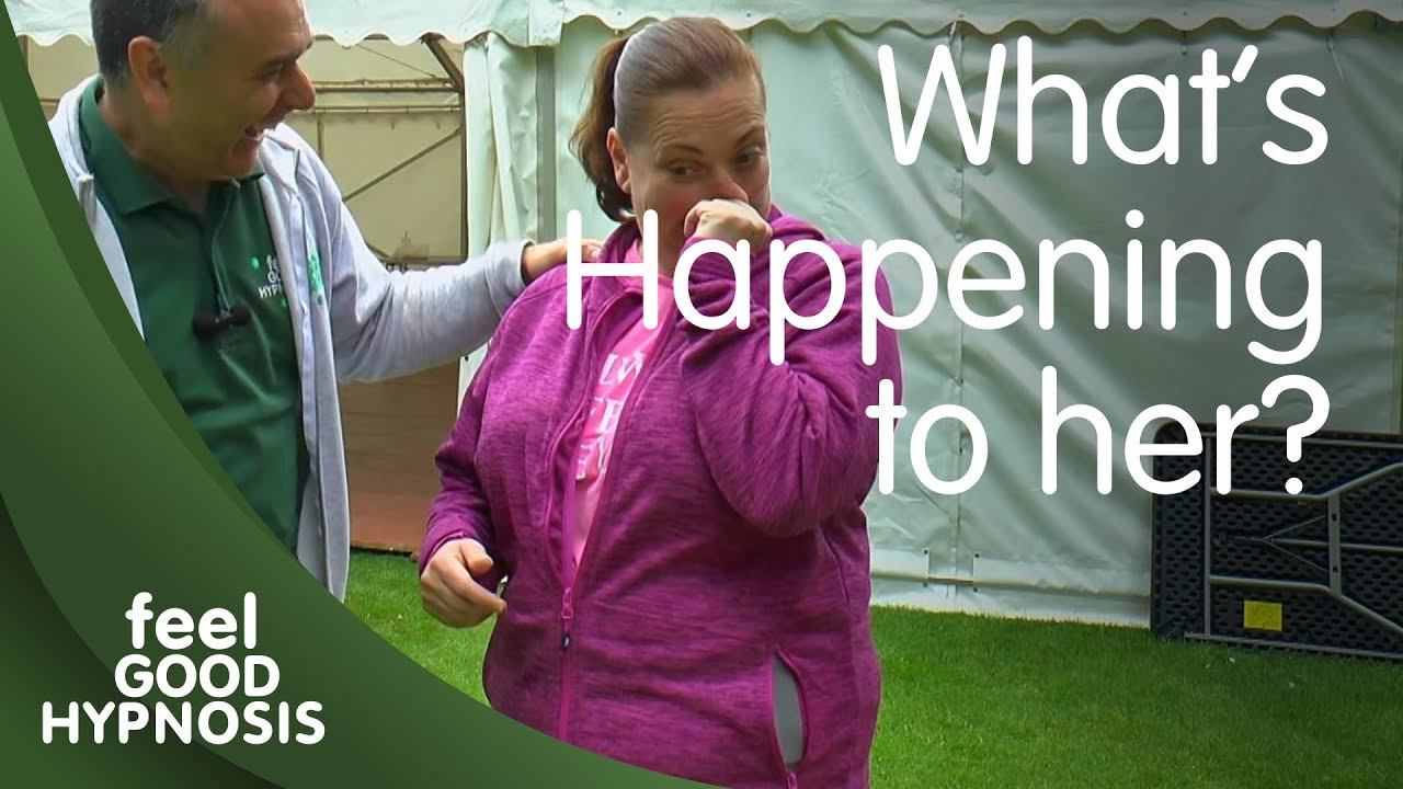 Does she know what is happening in this street hypnosis set? She says she does, so will it work?