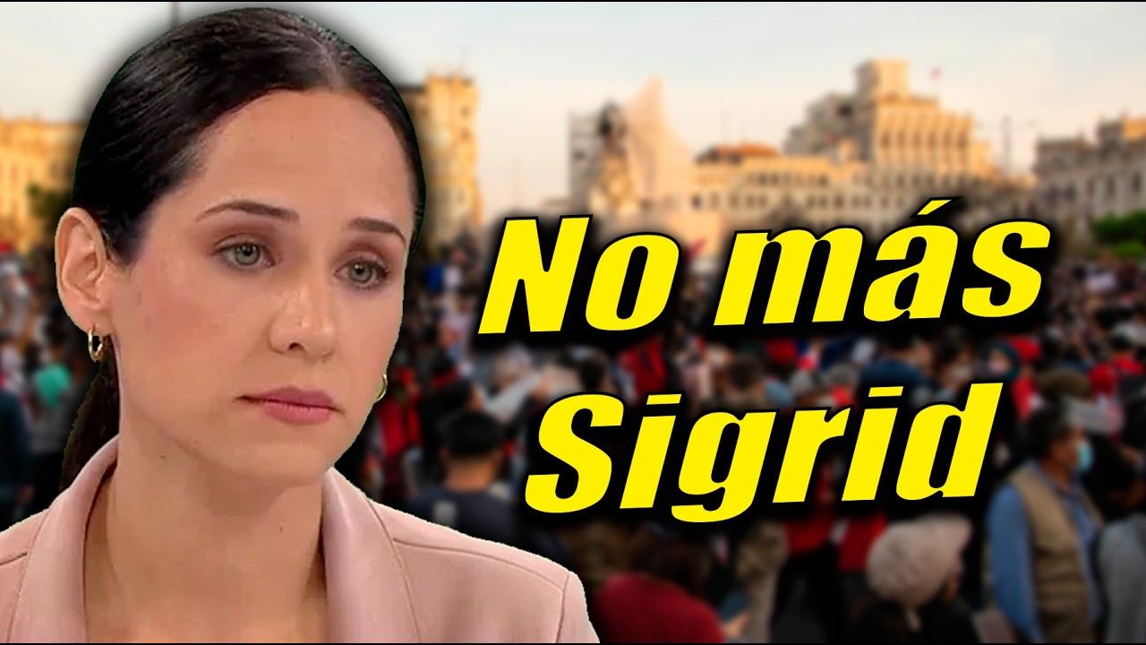 EL PUEBLO RECHAZA A SIGRID BAZAN