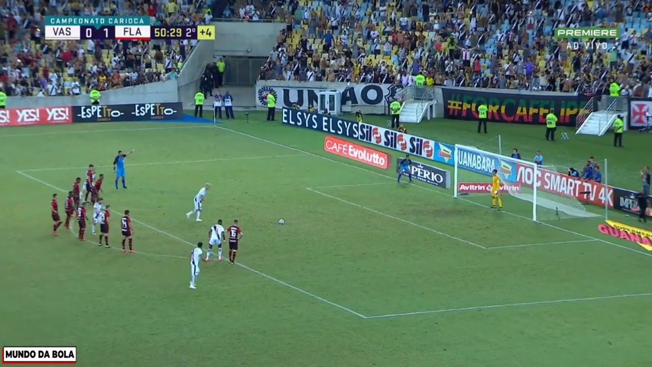 GOL DE P&Ecirc;NALTI DO VASCO-EMPATE 1&times;1 VASCO E FLAMENGO