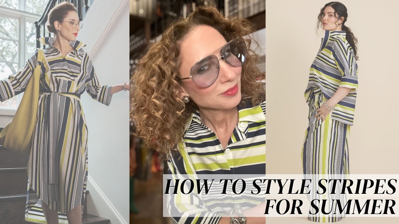 How To Style Stripes For Summer || #stylingtips #summeroutfits #summerfashion