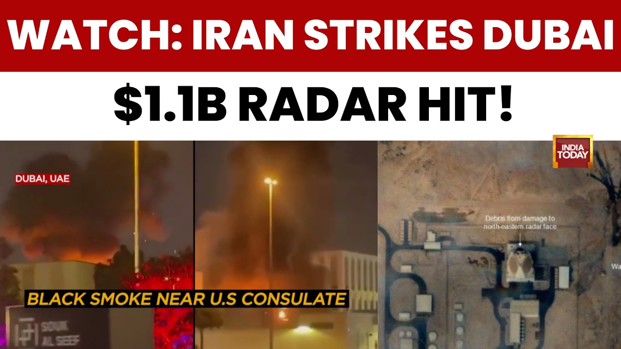 Iran Israel War: Iran Hits Dubai Consulate; US $1.1B Qatar Radar Damaged as Europe Signals Strikes