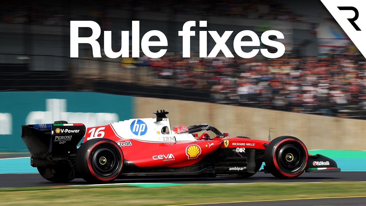 F1's plan for six 2026 rules fixes revealed